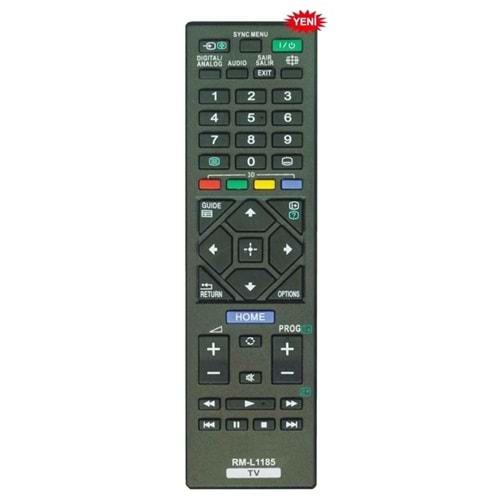 Huayu RM-L1185 = Maza-Mapp 1158 Sony Lcd/Led Tv Kumandası