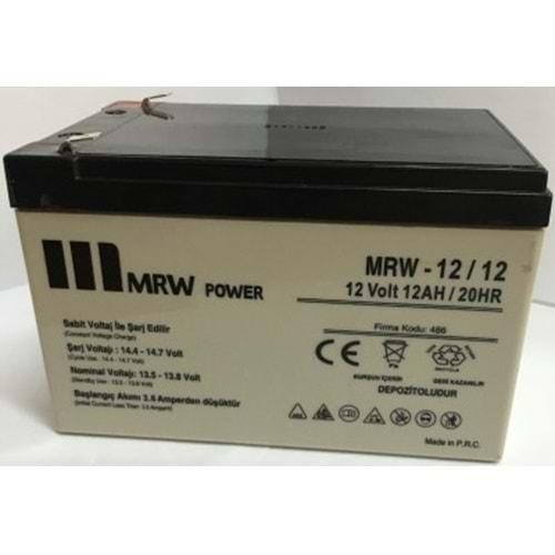 Mrw Power MRW-12/12 12 Volt 12 Amper Kuru Akü