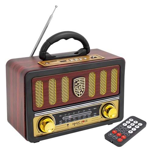 Magic Voice 7539 MV-114BT Usb/Sd/Fm/ Bluetooth Dstekli Nostaljik Radyo