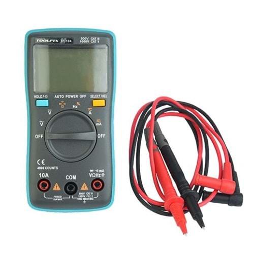 Toolfix TF-104 Digital Multimetre