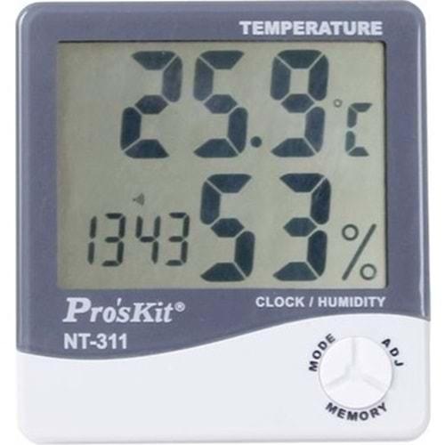 Proskit NT-311 Digital Sıcaklık Nem Ölçer