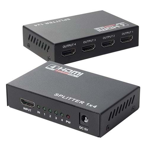 Powermaster PM-12080 4 Port 1080P HDMI Dağıtıcı Splitter