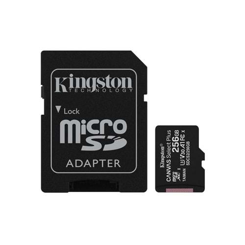 Kingston SDCS2/256GB 256 GB Canvas Select Plus SDHC UHS-1 Class 10 100MB/S Micro Sd Kart