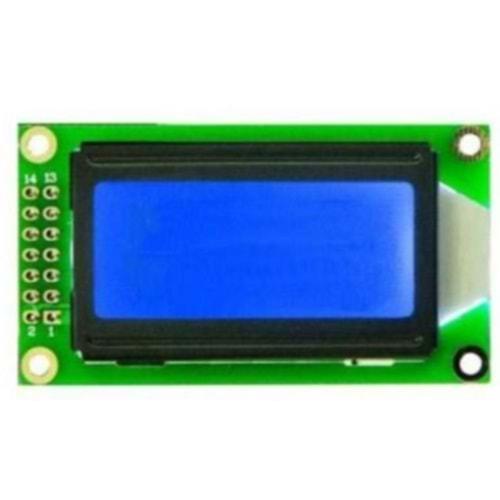 Arduino ARD-LCD 1413 TC802C-10 2×8 Mavi Lcd Ekran Modülü