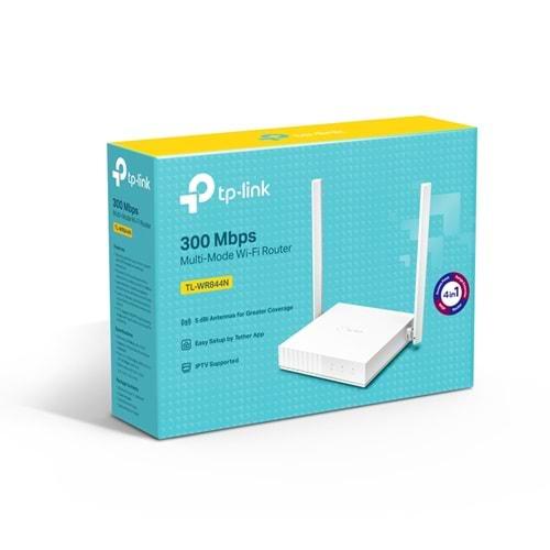 Tp-Link TL-WR844N 4 Port 300 Mbps Çoklu Mod IPV6 Wi-Fi Router