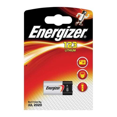 Energizer 123 3V Alkalin Lityum Pil