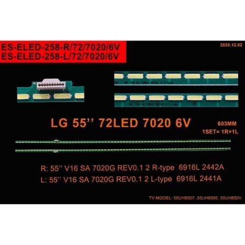 Winkel SET-2234 LG 55''Tv Led (V16SA7020GREV0.126916L) (55UH850) (55UH8507) (55UH8500) (Takım)=Mate ELED1083