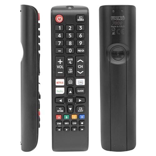 Weko 7809 Samsung H01315A Netflix-Prime Video-Hulu Tuşlu Lcd-Led Tv Kumanda