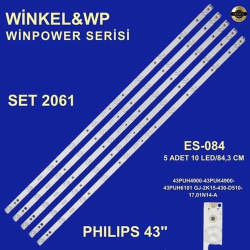 Winpower SET-2061 MLD700x5 Philips 43
