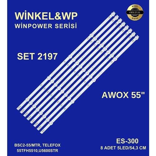 Winpower SET-2197 8 Parça Awox 55