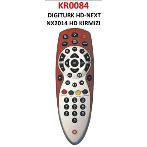 Swat KR0084 Digiturk Hd-Next NX2014 Hd Kırmızı Lcd-Led Tv Kumandas=Fully A-18E=Maza 1531=IRU0084
