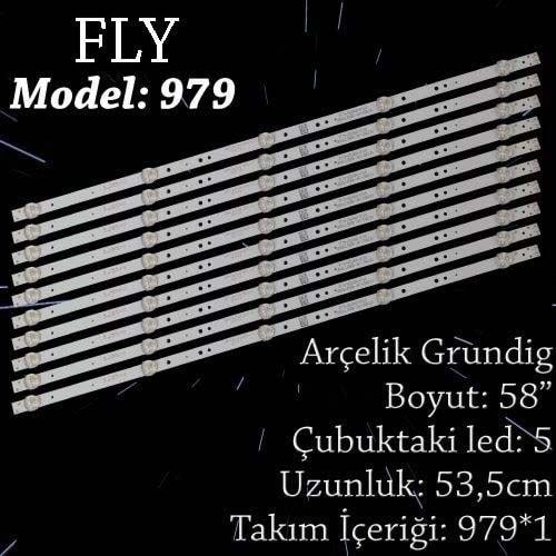Fully FLY-979 53.3cm 5 Led 58