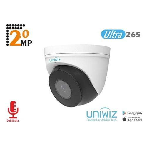 Uniwiz IPC-T312-APKZ 2MP 2.8-12 mm Sesli Motorize Lensli Ip Turret Kamera