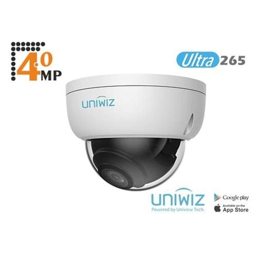 Uniwiz IPC-D124-PF28 4 MP 2.8mm IR IP Dome Güvenlik Kamerası