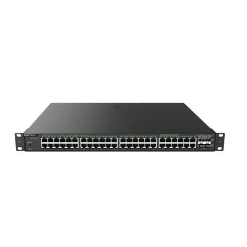 Ruijie Reyee RG-NBS3100-48GT4SFP-P 48 Port 10/100/1000 Yönetilebilir (L2) 4 SFP Rack mount 48 Adet Poe 370W Switch