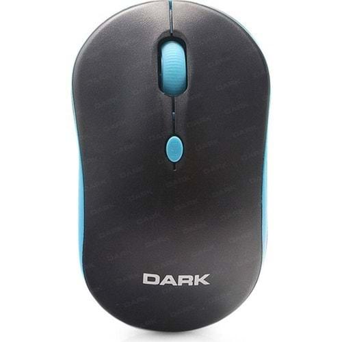Dark MSW100B Wireless Notebook Mouse - Mavi/Siyah