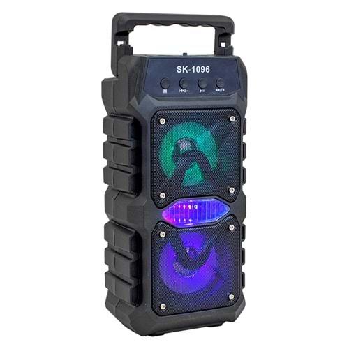Magicvoice SK-1096 20 Watt USB/SD/AUX/FM/Bluetooth Destekli Mikrofon Girişli Taşınabilir Hoparlör - 6740