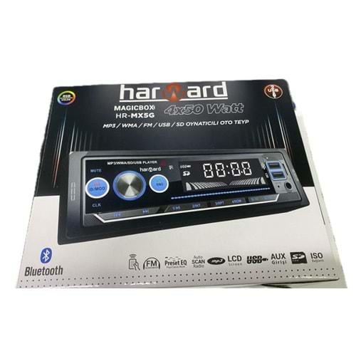 Harward HR-MX5G 4x50 Watt MP3/WMA/FM/USB/SD Single Oto Teyp