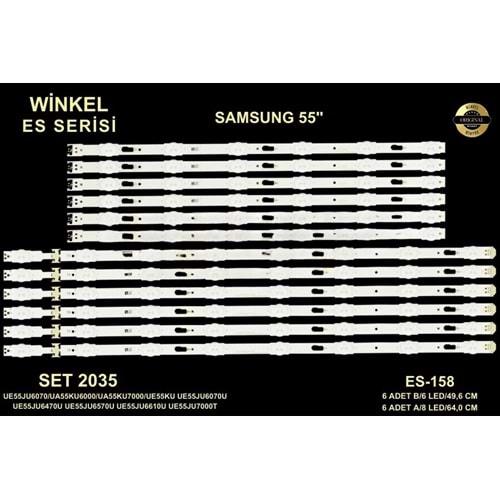Winkel SET-2035 12 Parça Samsung 55