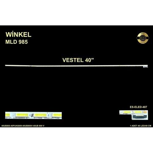 Winkel MLD-985 X1 ELED 407 Vestel 40