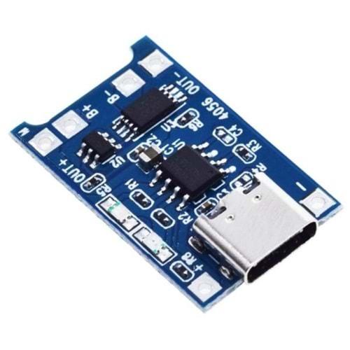 Arduino MOD-TP4056 Type-c 1A-Protect T/C Pcb