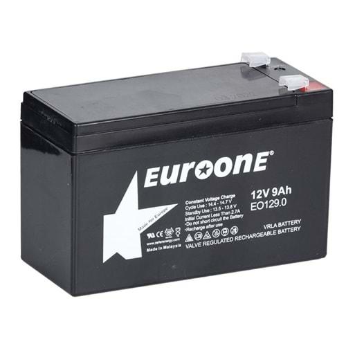 Euroone EO-129.0 12 Volt 9 Amper Bakımsız Kuru Akü