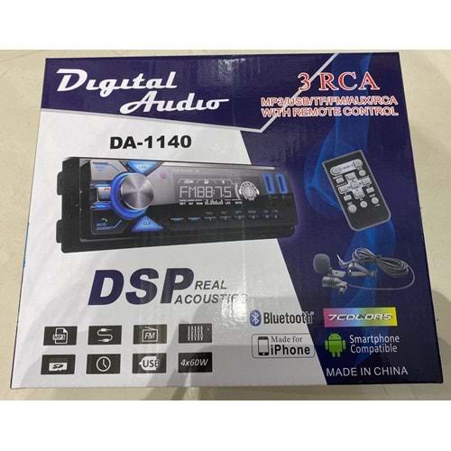 Digital Auido DA-1140 MP3/WMA/FM/USB/SD Single Oto Teyp