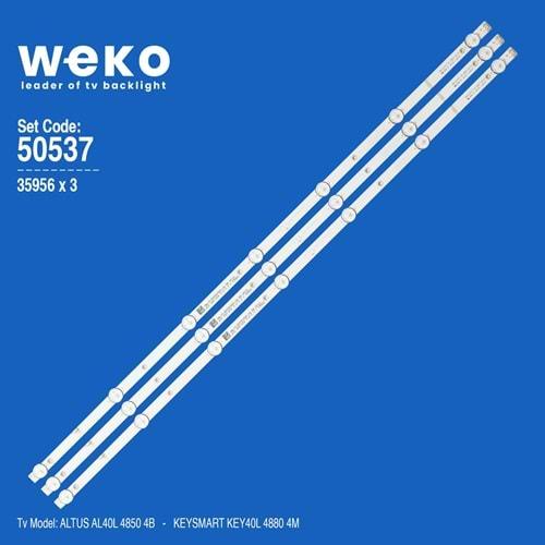 Weko WKSET-5537 35956X3 MS-L1717 V1 3 ADET LED BAR 5.62