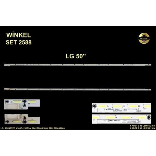 Winkel SET-2588 ELED 639 2 PARÇA ELED Lg 50