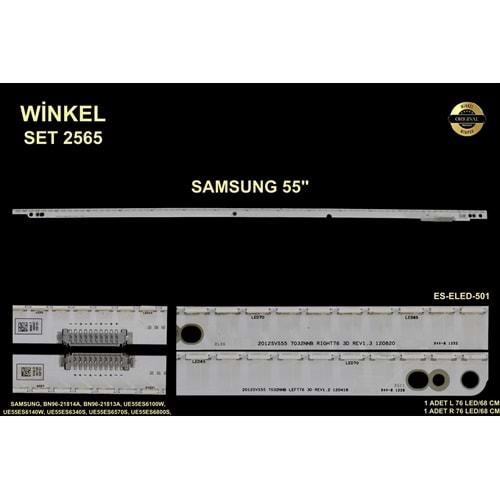 Winkel SET-2565 ELED 501 2 PARÇA Samsung 55