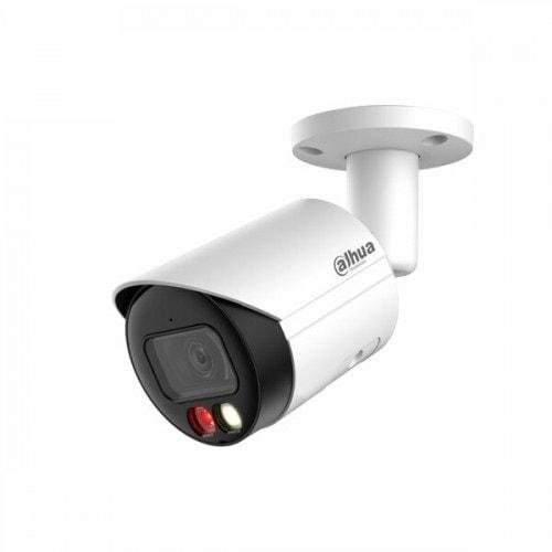 Dahua IPC-HFW1249S-S-IL 2MP 3.6mm Lens SD Kart Smart Dual Light H265+ 30Mt Gece Görüşü Dahili Mikrofon IP67 PoE Bullet IP Kamera
