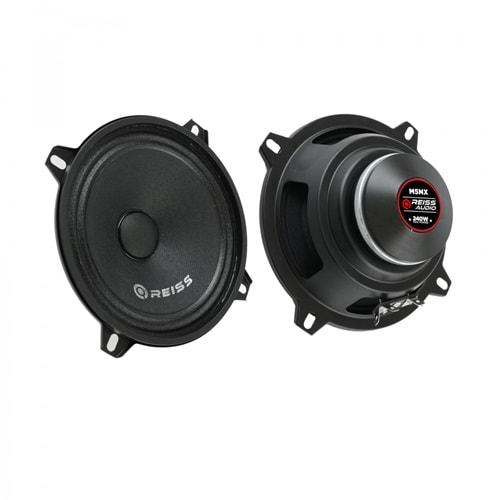 Reiss Audio RS-M5NX 240 Watt Max Power+80 Watt Rms Power 13 Cm Oto Midrange 2 Li Paket Halinde