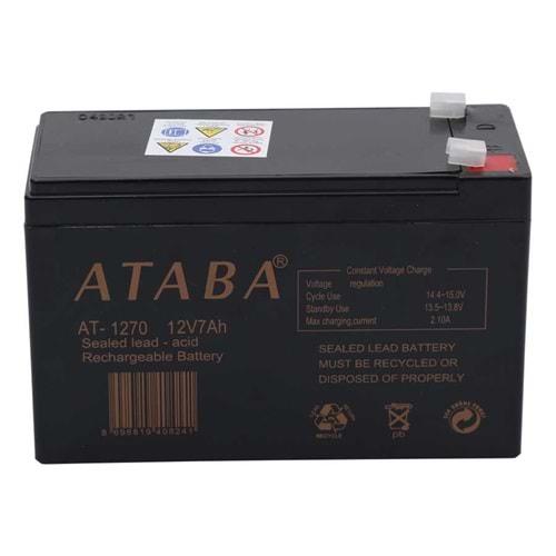 Ataba AT-1270 12 Volt 7 Amper Kuru Akü