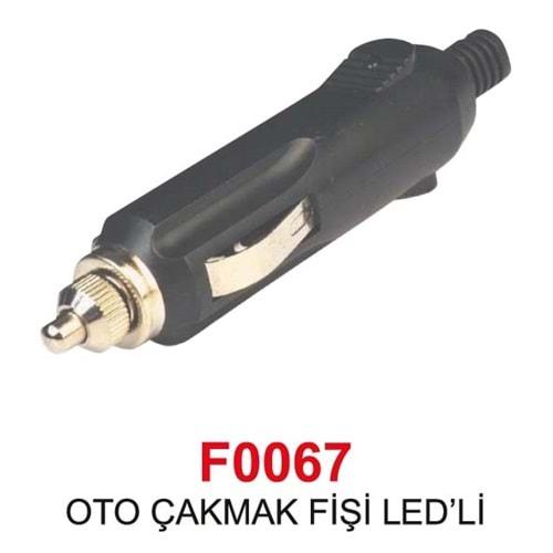 Swat F0067 Ledli Oto Çakmak Fişi