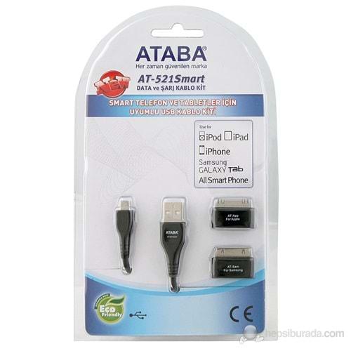 Ataba AT-521 Smart İphone Şarj Kablosu