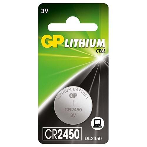 Gp CR-2450 3 Volt Para Pil