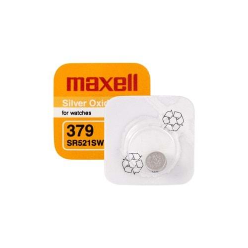 Maxell 379 SR521SW Para Pil