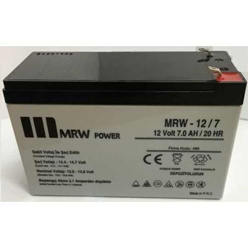 Mrw Power MRW-12/7E 12 Volt 7.0 Amper Kuru Akü