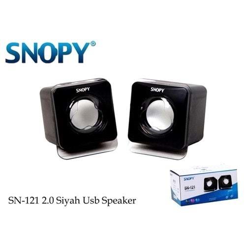 Snopy SN-121 1+1 6 Watt 2.0 Siyah Usb Speaker