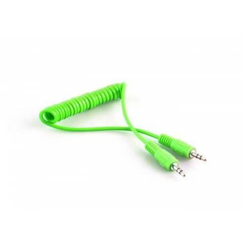 S-link SL-SP4 1mt Yeşil Spiral Aux Kablo