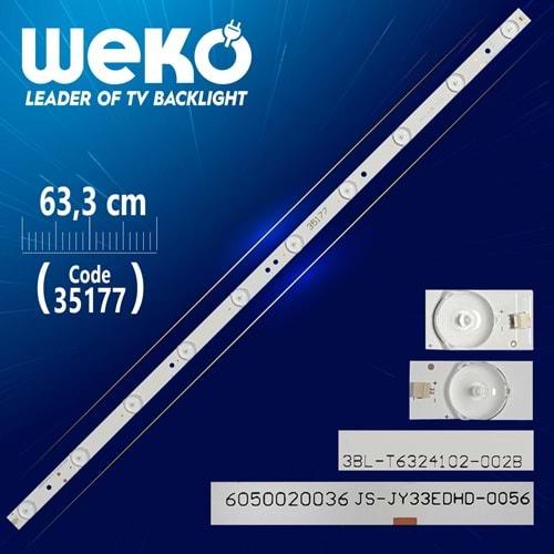 Weko 35176/35177/35235-TK 3BL-T6324102-002B C 605020036 JS-GY33EDHD-0056-63.2 CM 10 LEDLİ=SET-2082=LED295=GEN-099=LCD244=LCD326=SET-0099=LD-604/LD-NOR 605/LD-NOR 606=Tek Adet Satılır--2CE561LED|L32C11