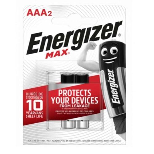 Energizer AAA Alkalin Kalem Pil - 2 Li Paket Halinde