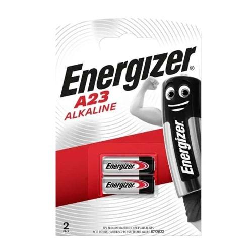 Energizer A23/E23A Alkalin Pil - 2 Li Paket Halinde