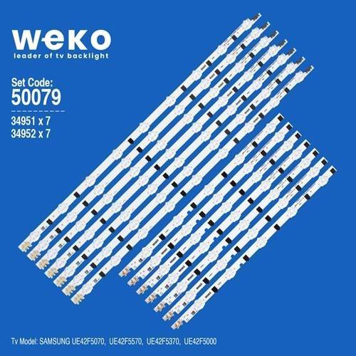 Weko Wkset-5079 34951x7/34952x7 Samsung Tv Led (Takım)