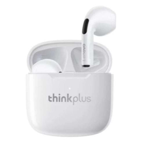 Lenova Thinkplus LP1 Yeni Versiyon Kablosuz Bluetooth Kulaklık Beyaz