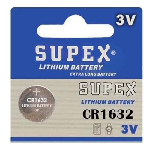 Supex CR-1632 3 Volt Para Pil