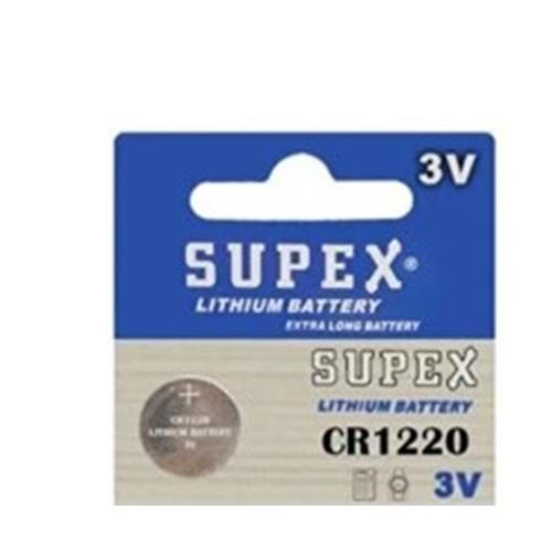 Supex CR-1220 3 Volt Para Pil