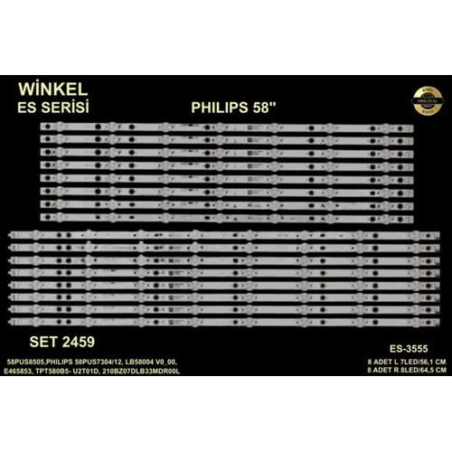 Winkel SET-2459 16 Parça Philips 58