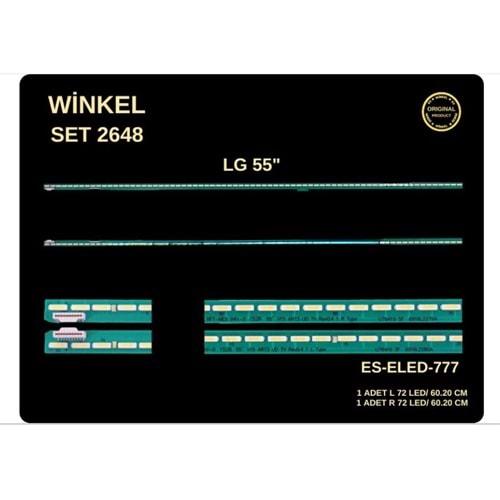 Winkel SET-2648 ELED 777 2 PARÇA ELED LG 55