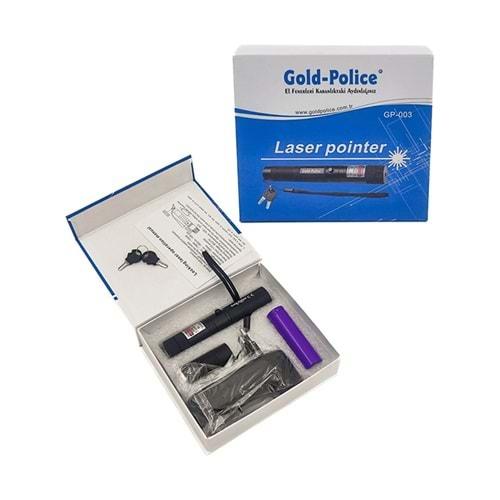 Gold Police GP-003 Şarjlı Yeşil Lazer Işık